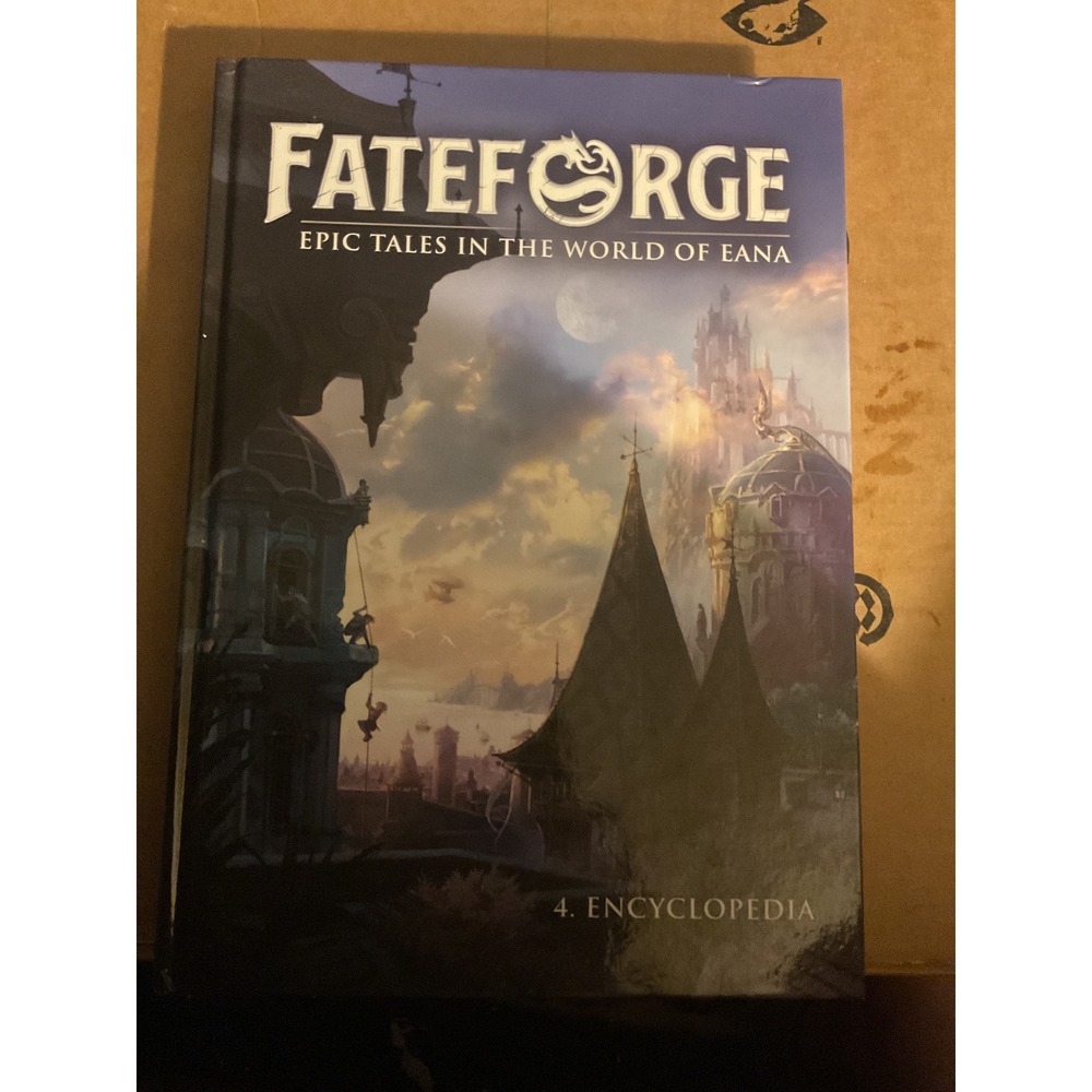 Fateforge Epic Tales in the World of Eana 4 Encyclopedia 5E Hardcover Book